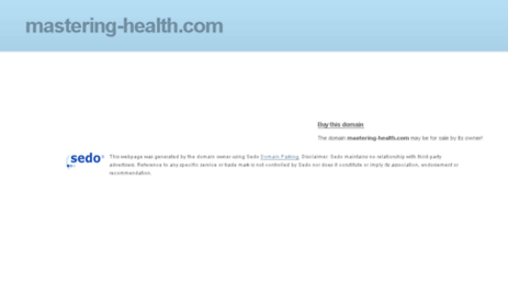mastering-health.com