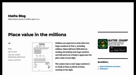 mathsblog.co.uk