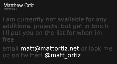 mattortiz.net