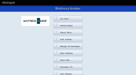 mattressinsider.clockapp.com