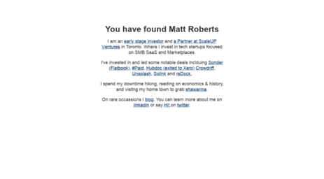 mattroberts.com