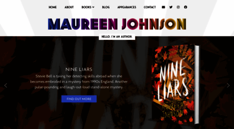 maureenjohnsonbooks.com