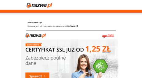 mblazewicz.pl
