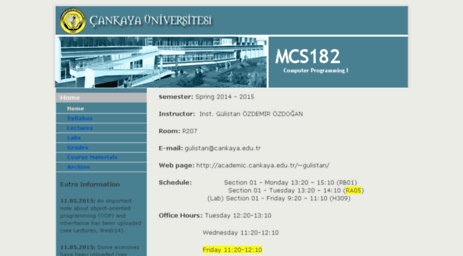 mcs182.cankaya.edu.tr