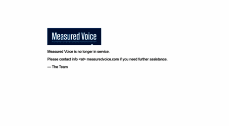 measuredvoice.com