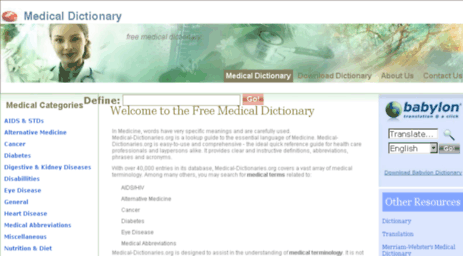 medical-dictionaries.org