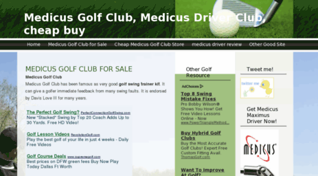medicusgolfclubtips.com