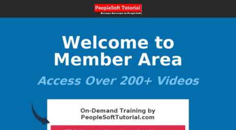 member.peoplesofttutorial.com