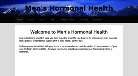 menshormonalhealth.com