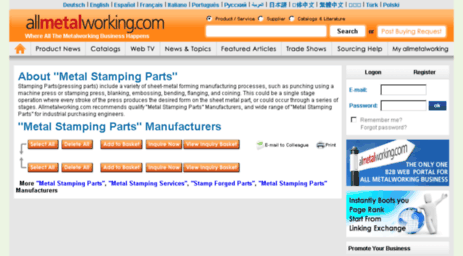 metal-stamping-parts.allmetalworking.com