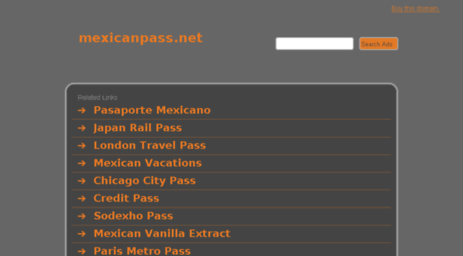 mexicanpass.net