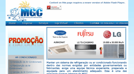 mgcrefrigeracao.com.br