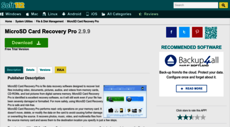 microsd-card-recovery-pro.soft112.com