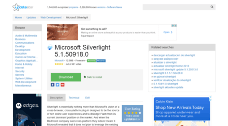 microsoft-silverlight.updatestar.com