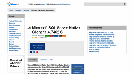 microsoft-sql-server-native-client.updatestar.com