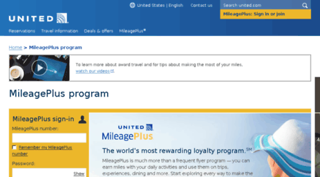 mileageplus.com