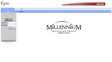 millennium.erad.com