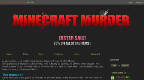 minecraft-murder.net