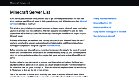 minecraft-server-list.info