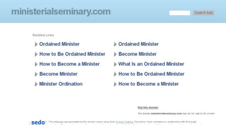 ministerialseminary.com