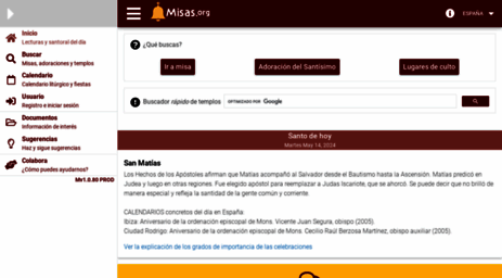 misas.org