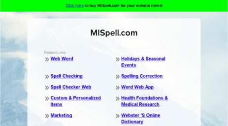 mispell.com