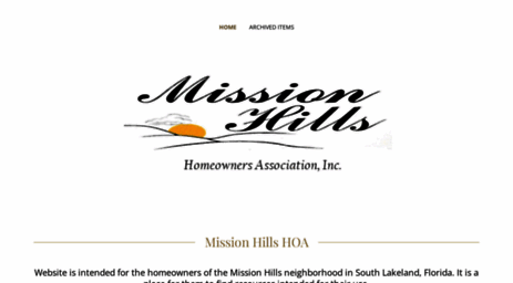 missionhillshoa.com