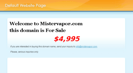 mistervapor.com