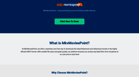 Visit Mkvmoviespoint.vg - MkvMoviesPoint - Download Bollywood and