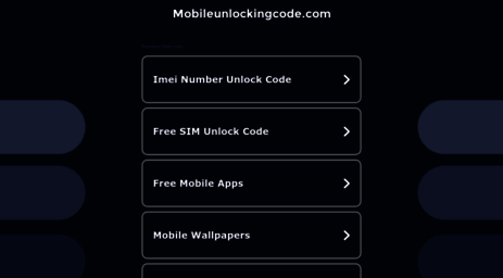 mobileunlockingcode.com