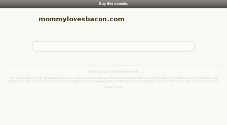 mommylovesbacon.com