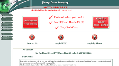 moneyloanscompany.com