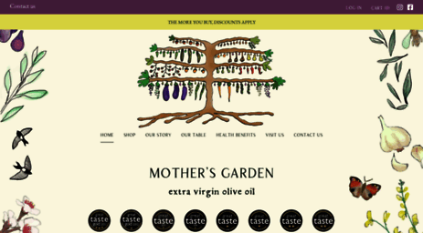 Mother's Garden, Extra Virgin Olive Oil – Mother's Garden