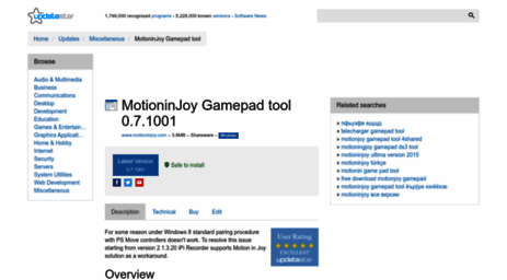motioninjoy-gamepad-tool.updatestar.com