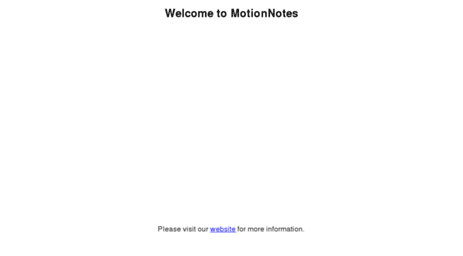 motionnotes.net