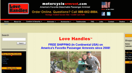 motorcyclearmrest.com