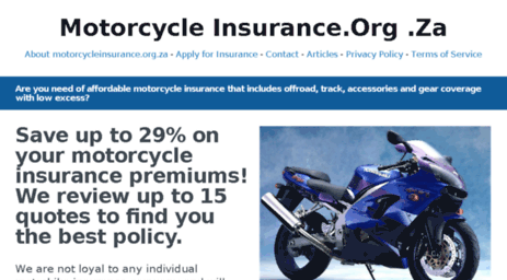 motorcycleinsurance.org.za
