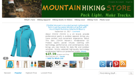 mountainhikingstore.com