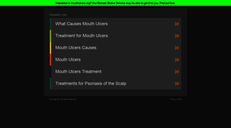 mouthulcers.org