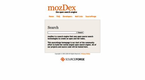 mozdex.sourceforge.net