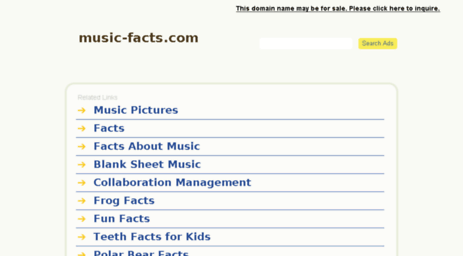 music-facts.com