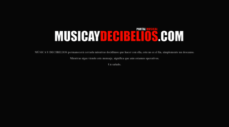 musicaydecibelios.com