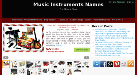 musicinstrumentsnames.com