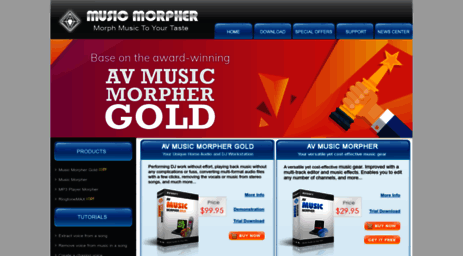 musicmorpher.com