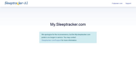 my.sleeptracker.com