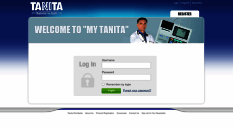 my.tanita.com