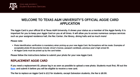 myaggiecard.tamu.edu