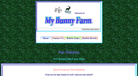 mybunnyfarm.com