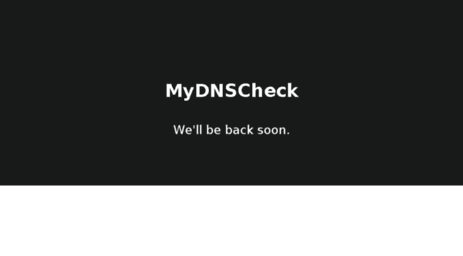 mydnscheck.com