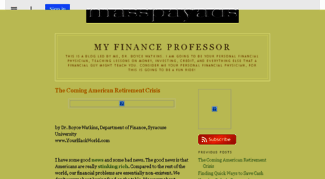myfinanceprofessor.com